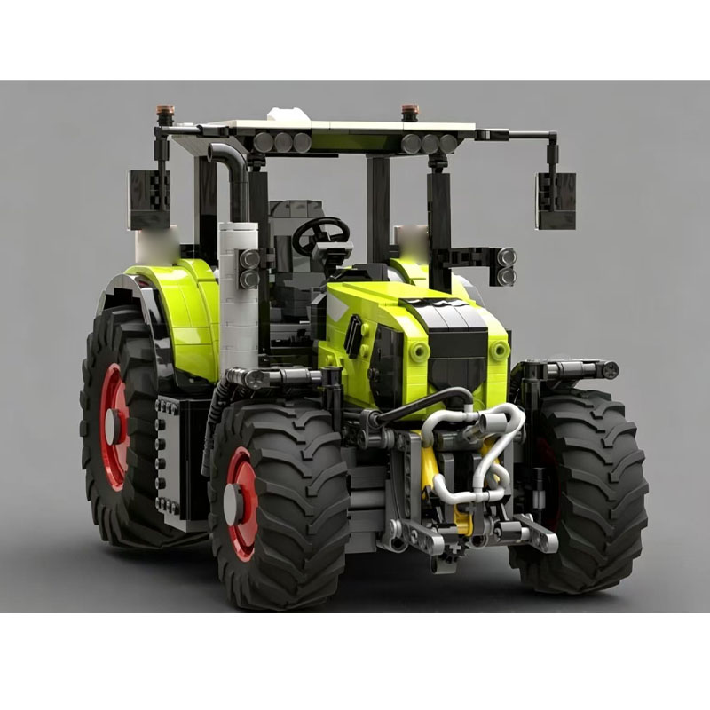Urban Farming Model - MOC-258882 Urban Farm Agricultural Tractor Building
