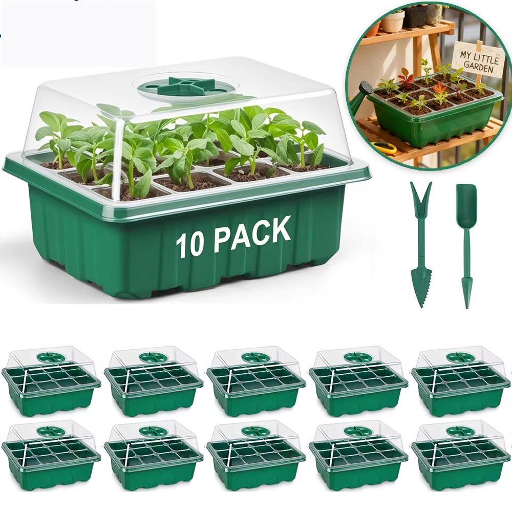 Dome Propagation Kit - 3Pcs Seed Starter Tray Mini Greenhouse