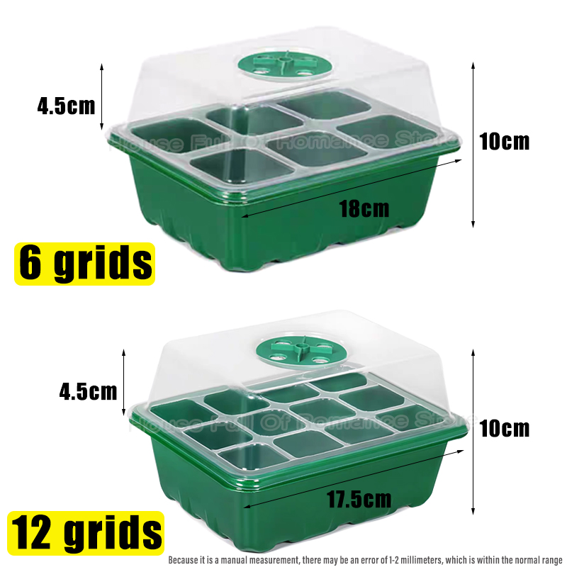 6/12 Grids Growing Starting Nu - Dome Propagation Kit reseña y precio