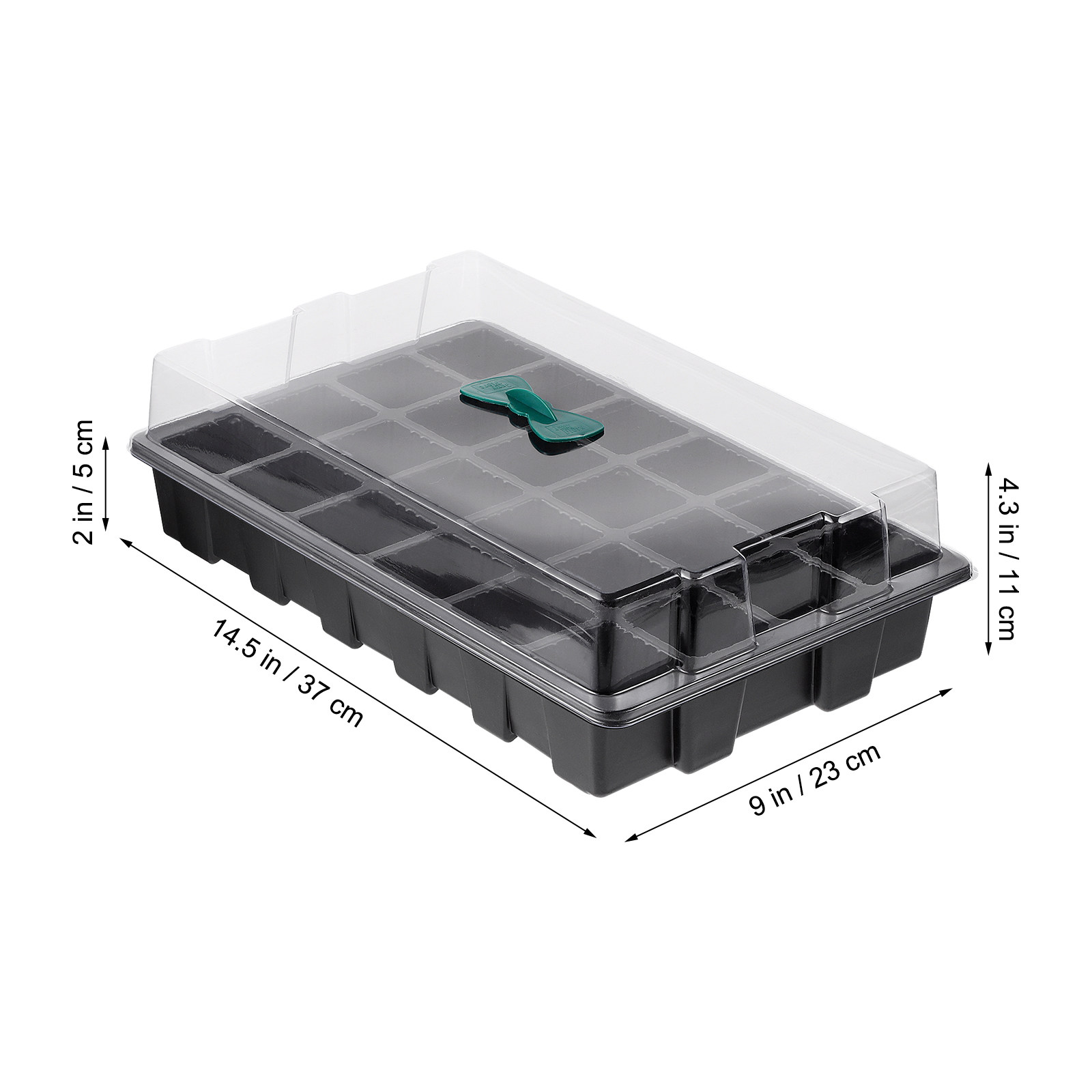 3Pcs Seedling Tray Kit Starter - Dome Propagation Kit reseña y precio