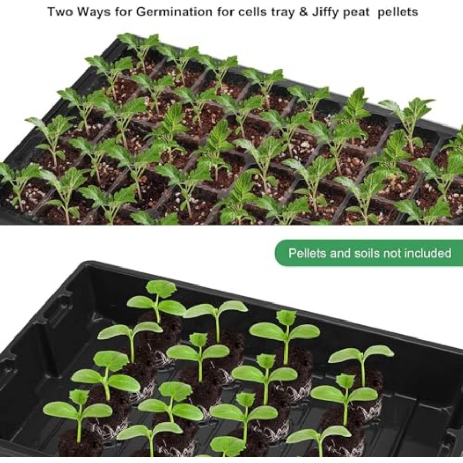 Seedling Trays Seed Starter Tr - Dome Propagation Kit reseña y precio