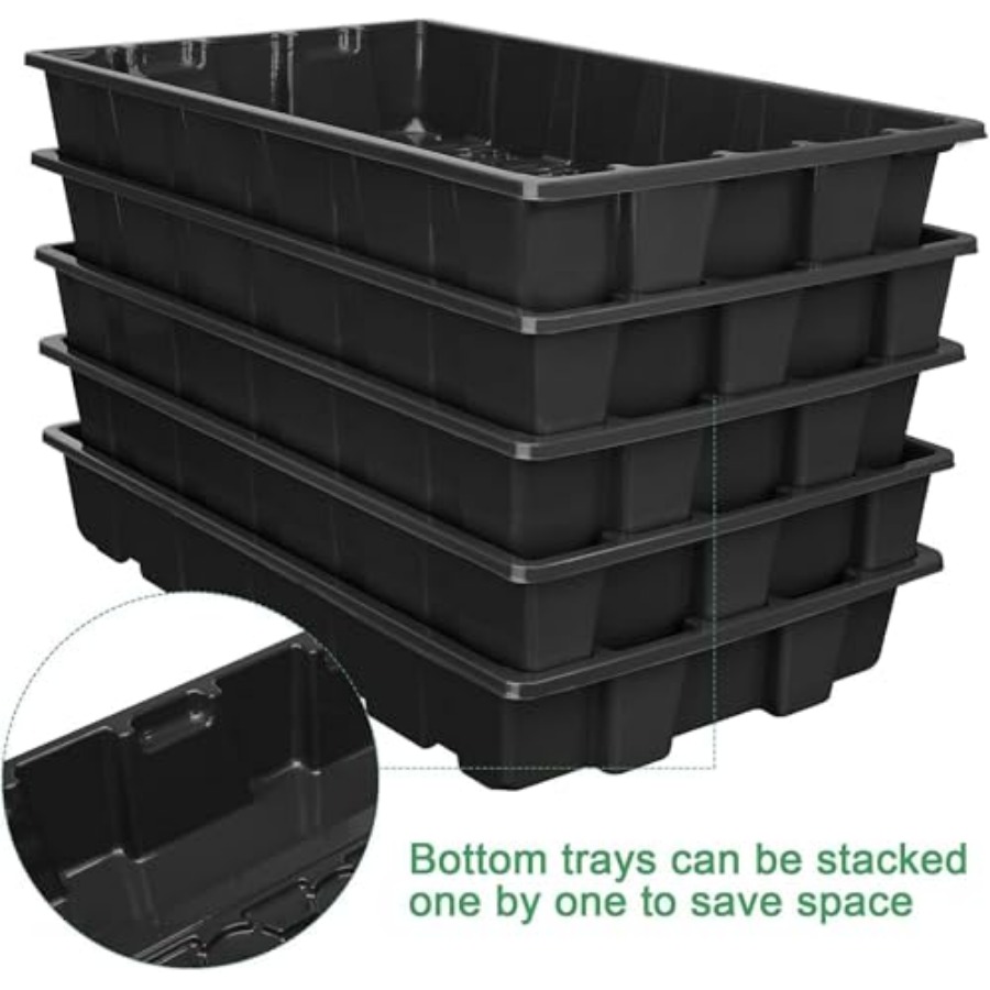 Seedling Trays Seed Starter Tr - Dome Propagation Kit reseña y precio