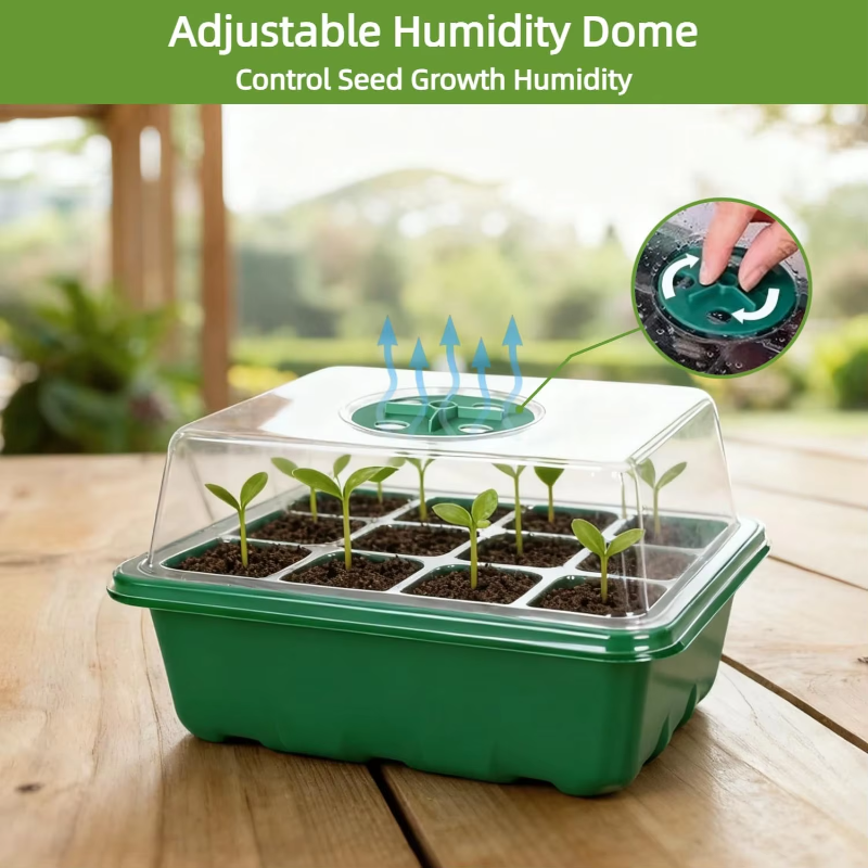 Seed Starter Tray Mini Greenho - Dome Propagation Kit reseña y precio