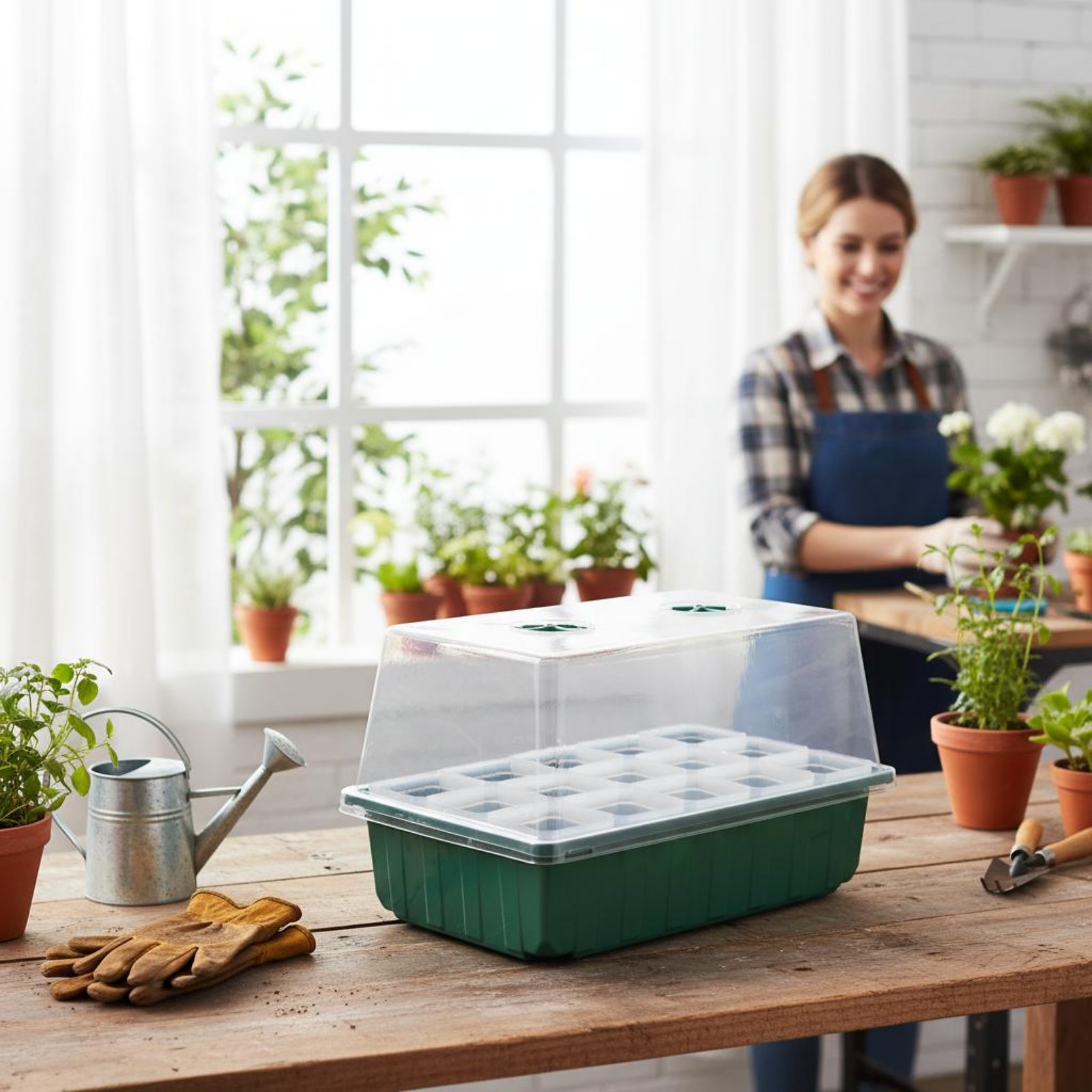 Mini Greenhouse Propagator Box - Dome Propagation Kit reseña y precio