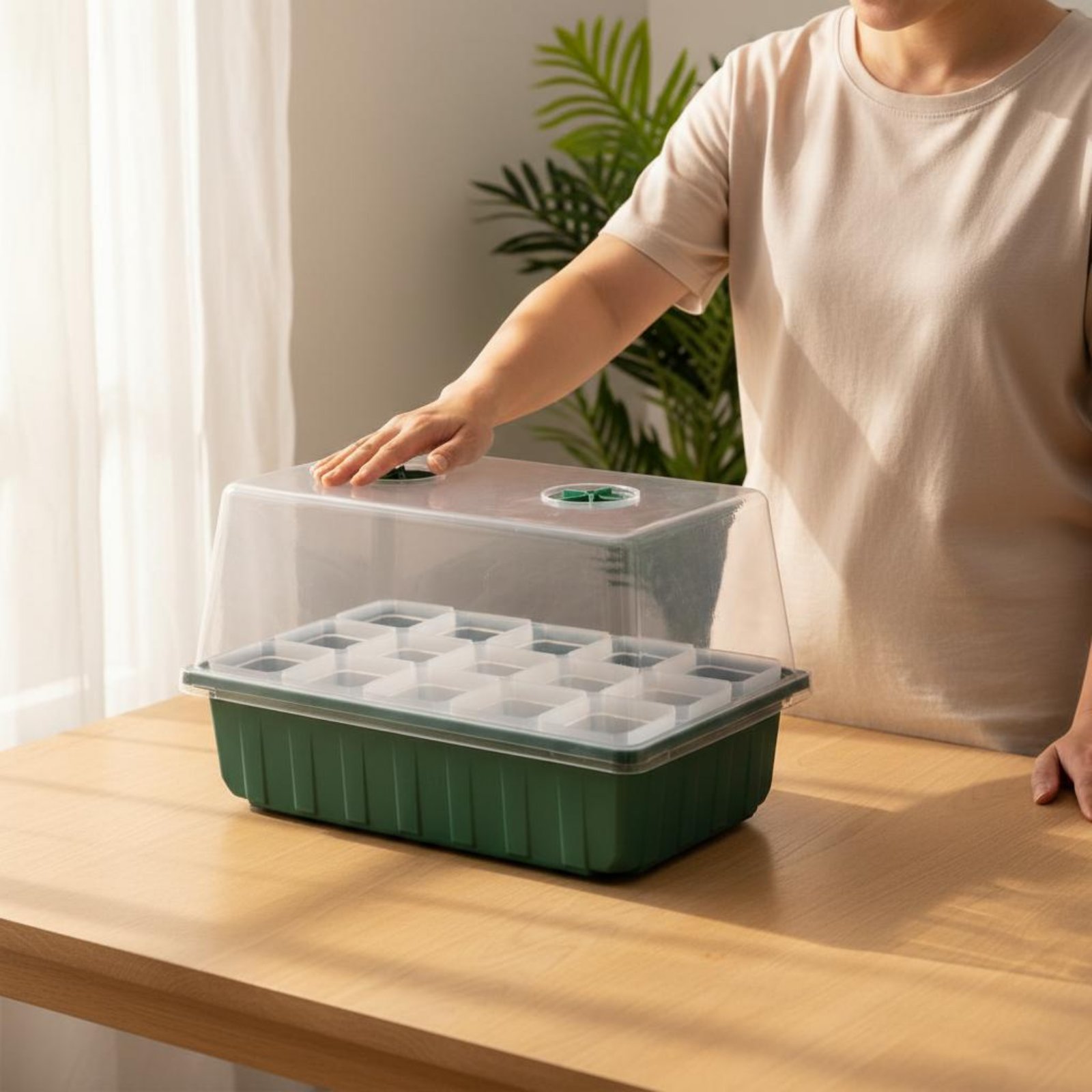 Mini Greenhouse Propagator Box - Dome Propagation Kit reseña y precio
