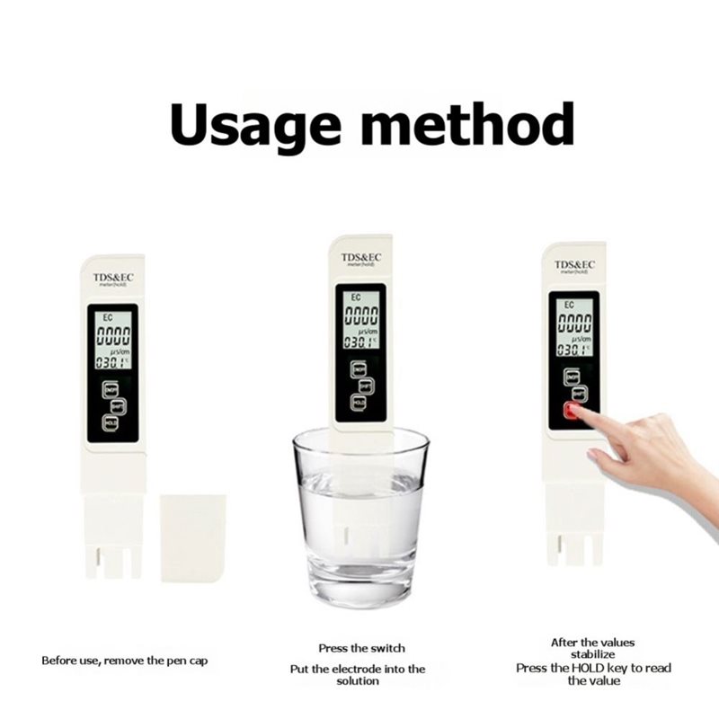KEKA TDS EC Meter Tester 2PCS  - Ec Meter Digital reseña y precio