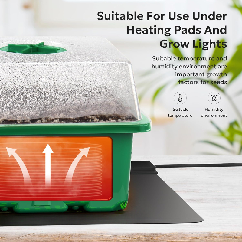10PCS Seedling Trays Seed Star - Dome Propagation Kit reseña y precio