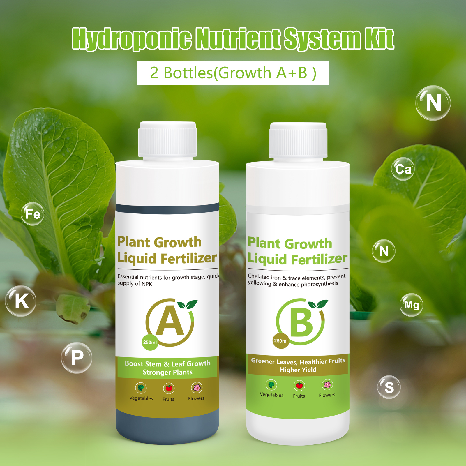 Yieryi 250ML Hydroponic Nutrie - Nutrient Solution Ab reseña y precio