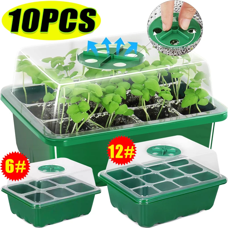 6/12 Grids Growing Starting Nu - Dome Propagation Kit reseña y precio