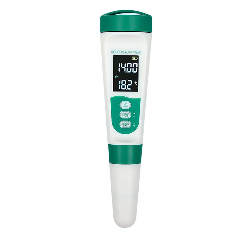 AT02-5 In1 Digital PH Meter Hi - Ec Meter Digital reseña y precio