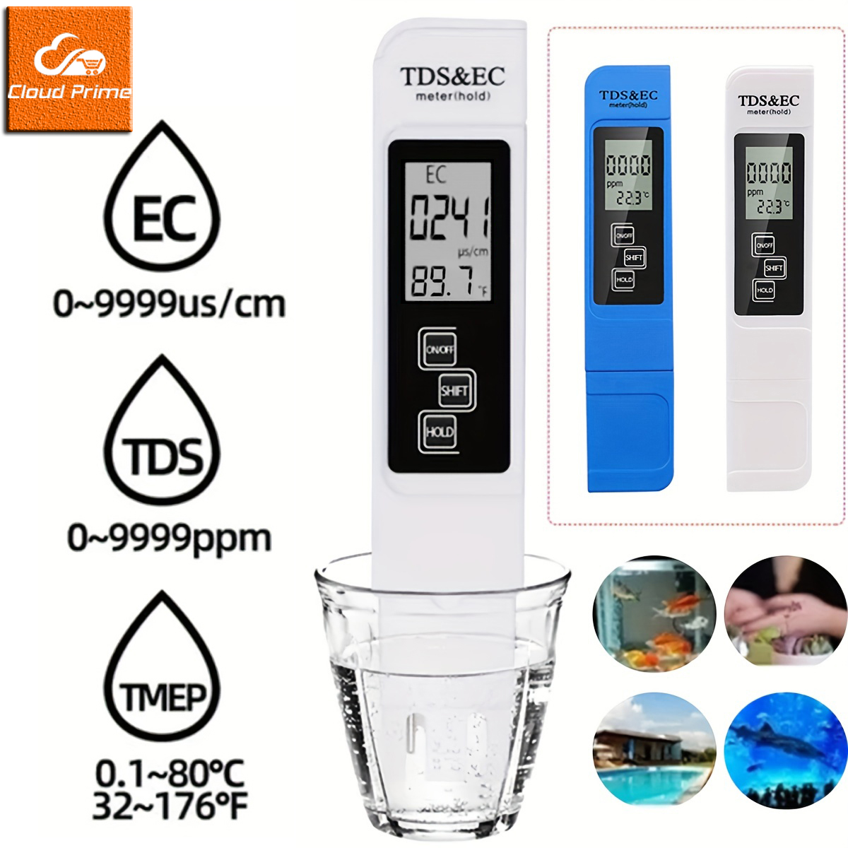 3in1 Water Quality Detection P - Ec Meter Digital reseña y precio