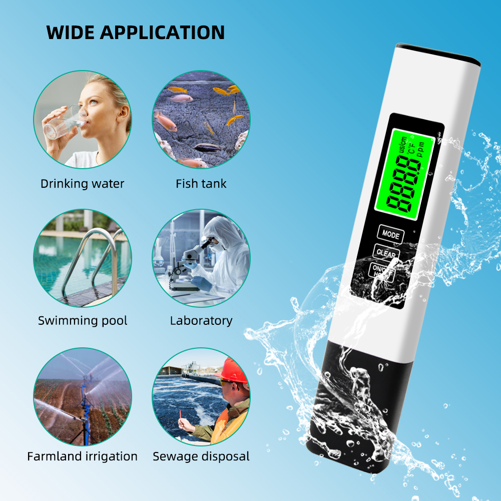 4 in 1 Digital Water Tester EC - Ec Meter Digital reseña y precio
