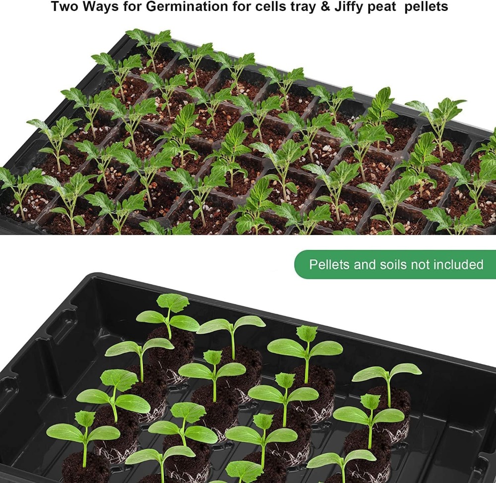 Seedling Trays Starter Kit, 5- - Dome Propagation Kit reseña y precio