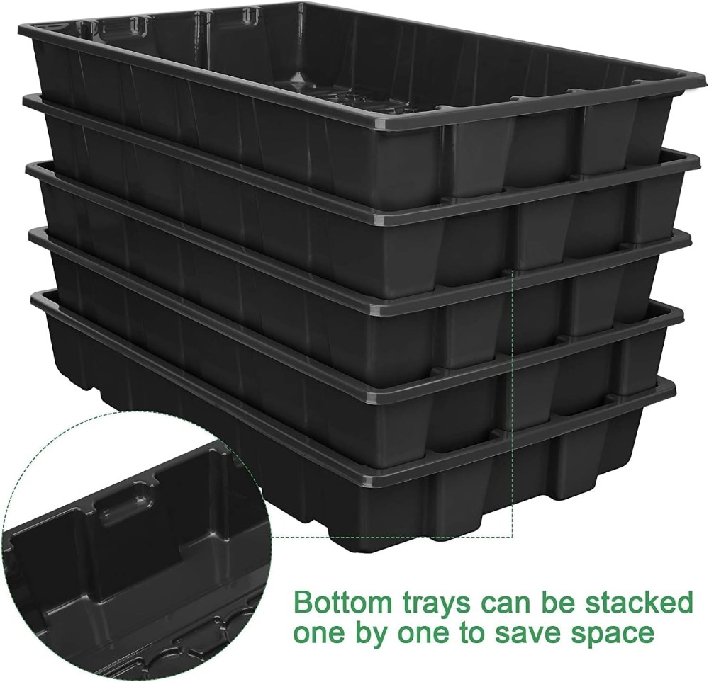 Seedling Trays Starter Kit, 5- - Dome Propagation Kit reseña y precio