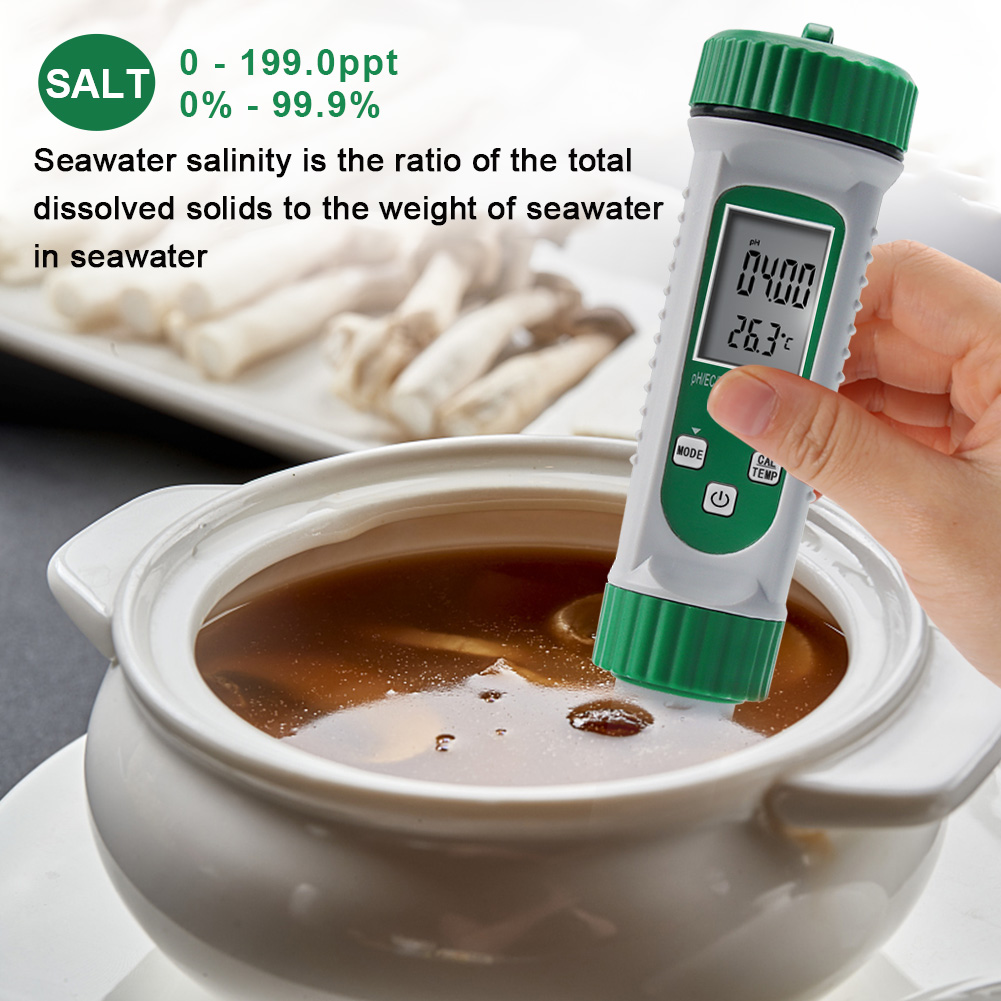 New Salinity Meter 0-199 PPt 6 - Ec Meter Digital reseña y precio