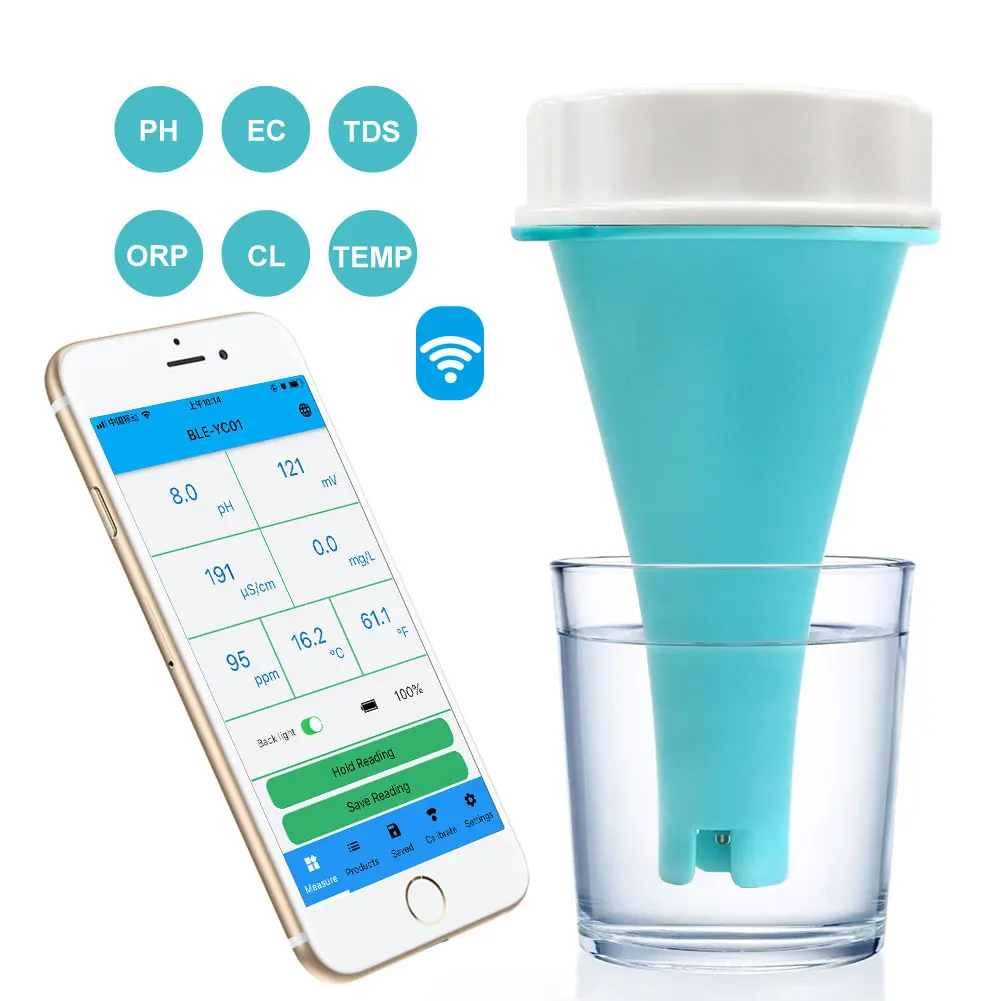 6 in 1 Water Quality Test Mete - Ec Meter Digital reseña y precio