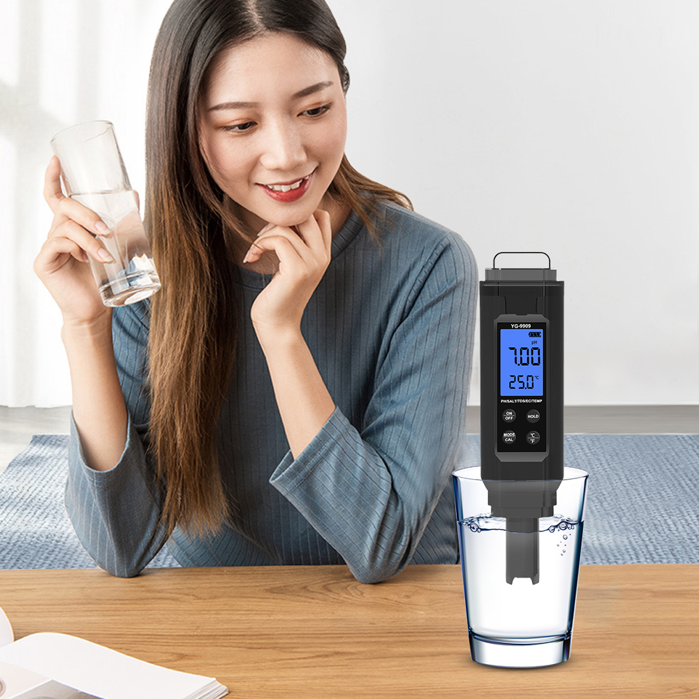 5-in-1 Digital Water Quality T - Ec Meter Digital reseña y precio