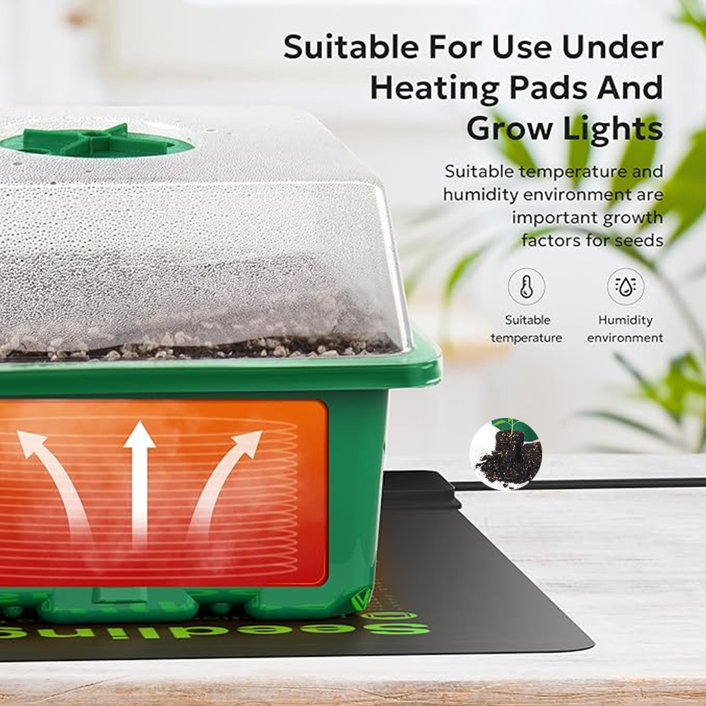 10pcs/set Seedling Trays Seed  - Dome Propagation Kit reseña y precio