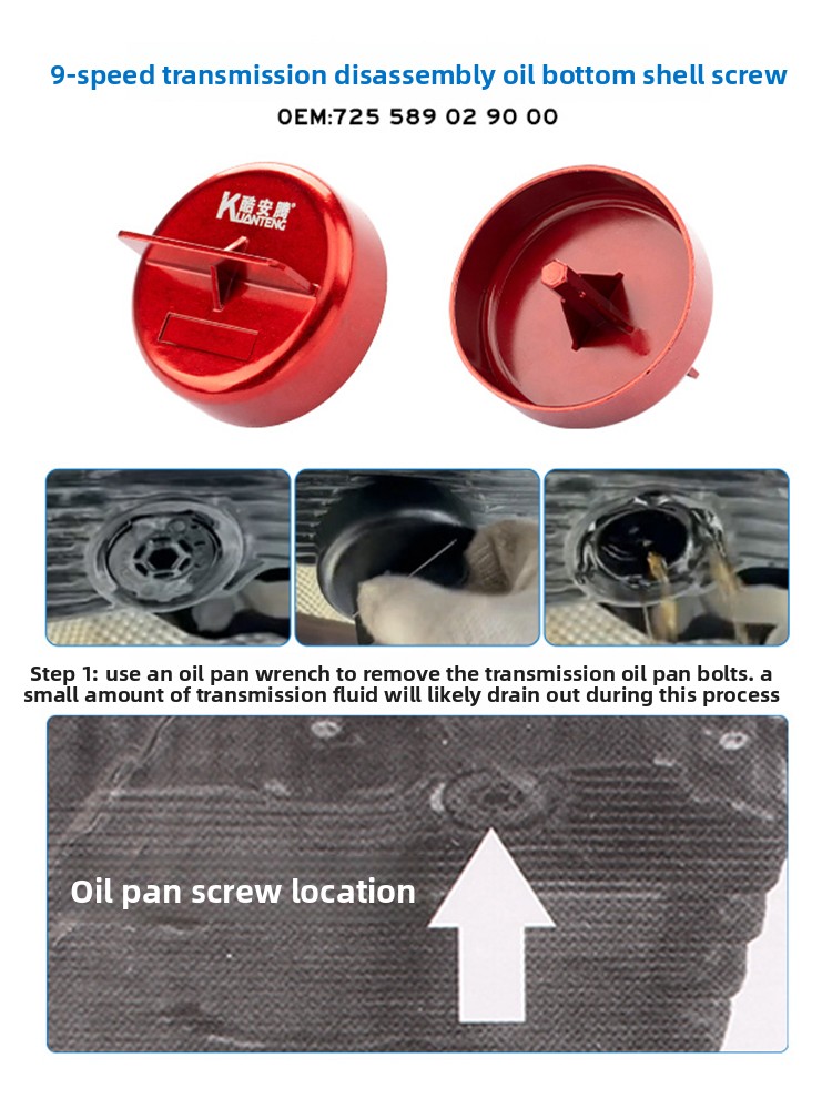 Transmission Oil Filler Replac - Drain Filler Kit reseña y precio