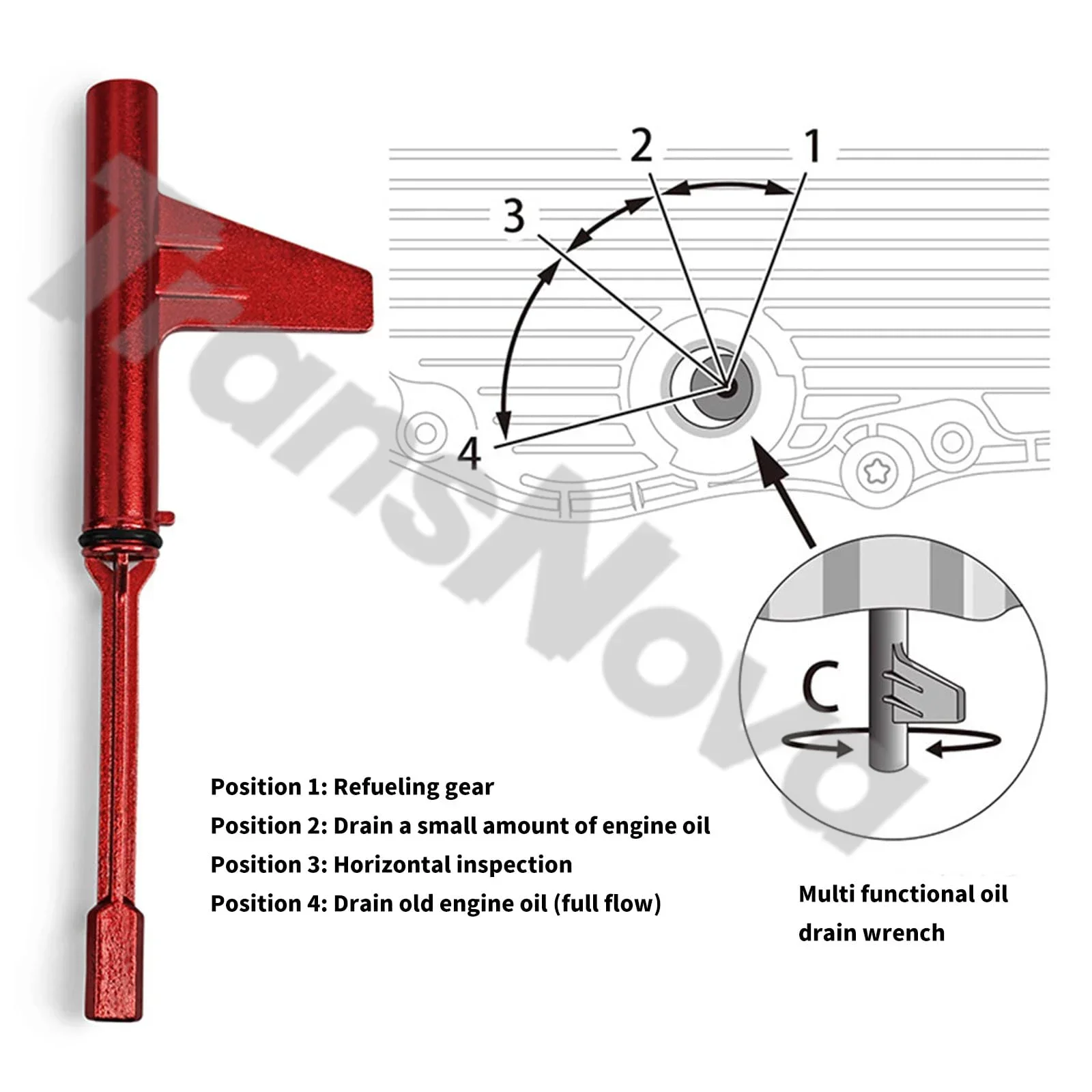 TransNova 725.0 Transmission O - Drain Filler Kit reseña y precio