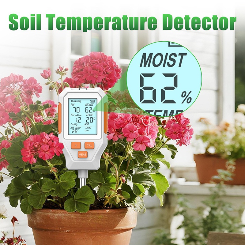 7 in 1 Digital Soil PH Meter H - Ec Meter Digital reseña y precio