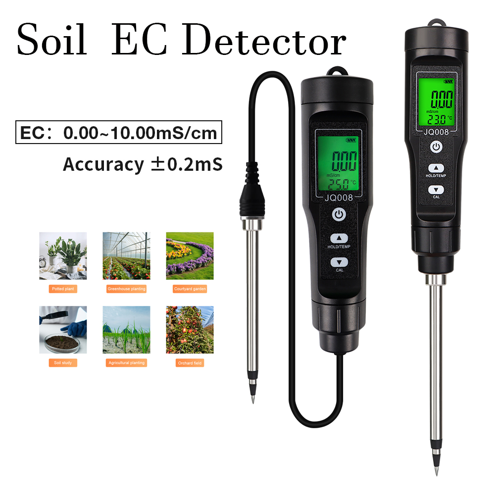 2 in 1 Soil EC/Temp Detector H - Ec Meter Digital reseña y precio