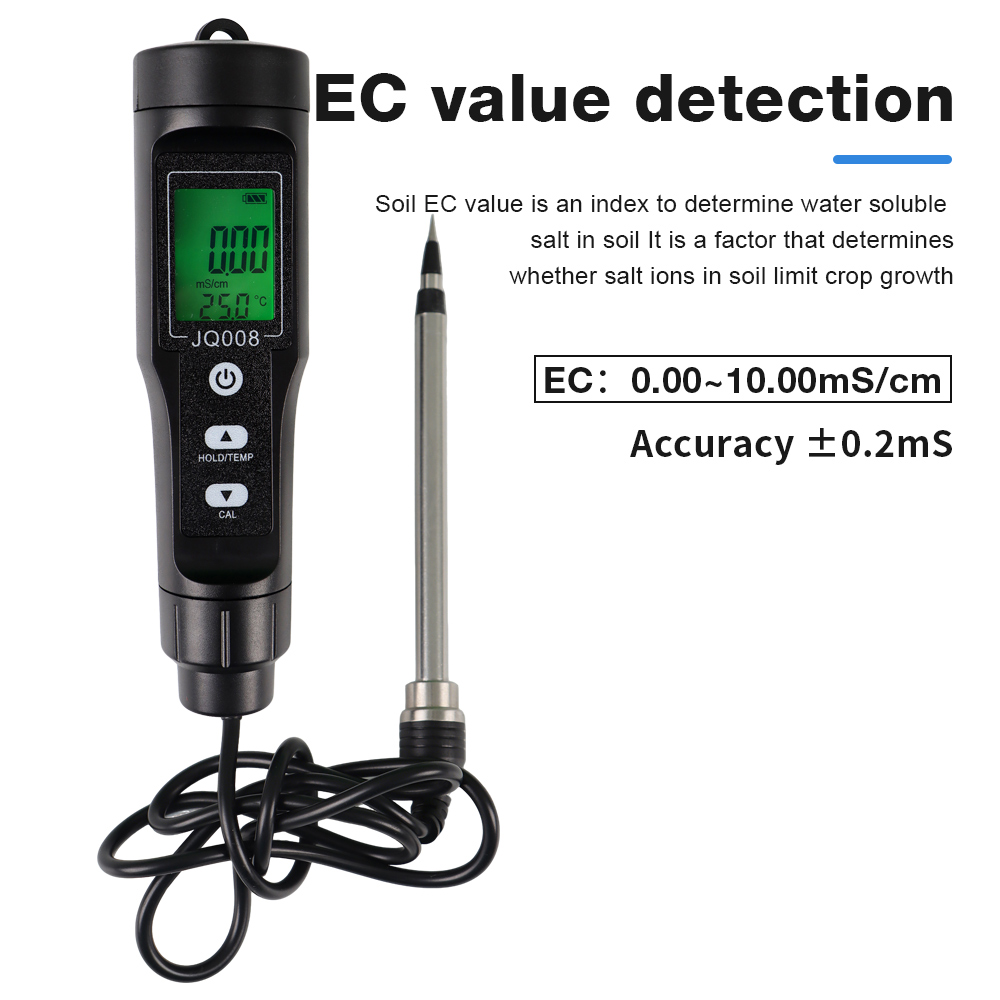 2 in 1 Soil EC/Temp Detector H - Ec Meter Digital reseña y precio