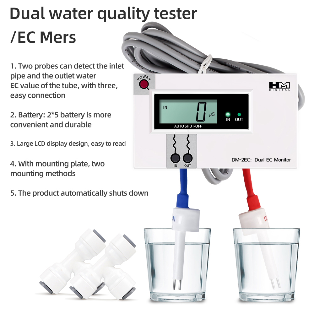 Digital Water Quality Tester D - Ec Meter Digital reseña y precio